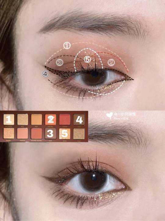 完美日记狐狸眼影盘教程 完美日记狐狸眼影盘教程