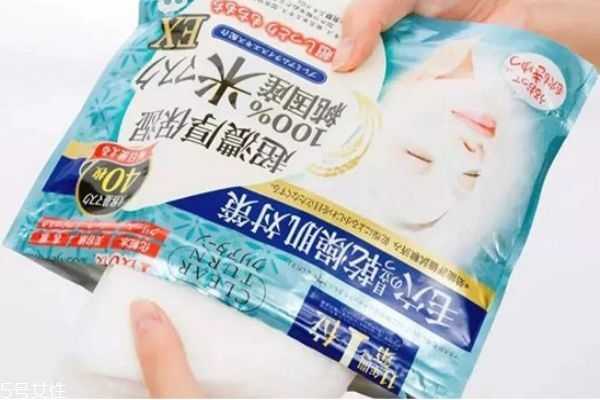 高丝大米面膜怎么用