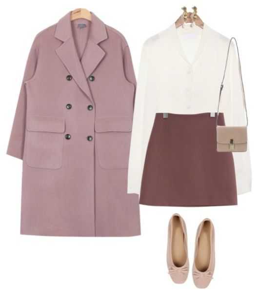 玫瑰色衣服如何搭配 15款玫瑰色秋冬穿搭图片