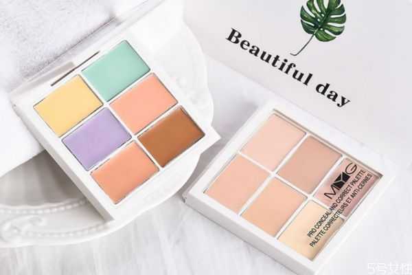 六色遮瑕膏分别遮什么的？怎么用？