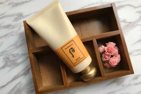 Whoo拱振享泡沫洁面膏（黄色）