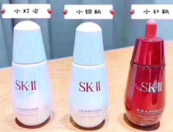 sk2小灯泡和小银瓶可以同时使用吗