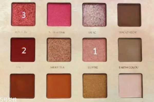 葵儿眼影盘搭配教程 葵儿眼影盘使用方法