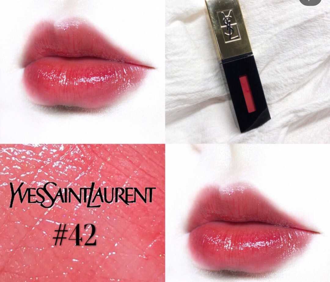 /YSL镜面唇釉42