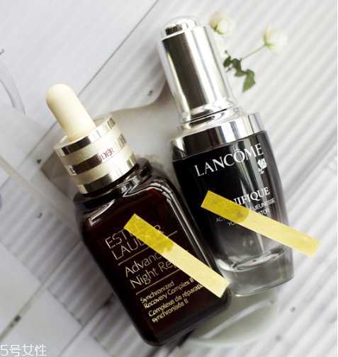 兰蔻小黑瓶和雅诗兰黛小棕瓶哪个好 各自有各自的好处