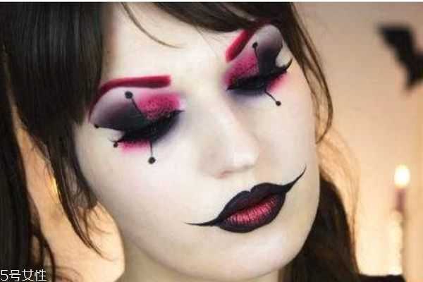 简单小丑妆怎么画 女生小丑妆