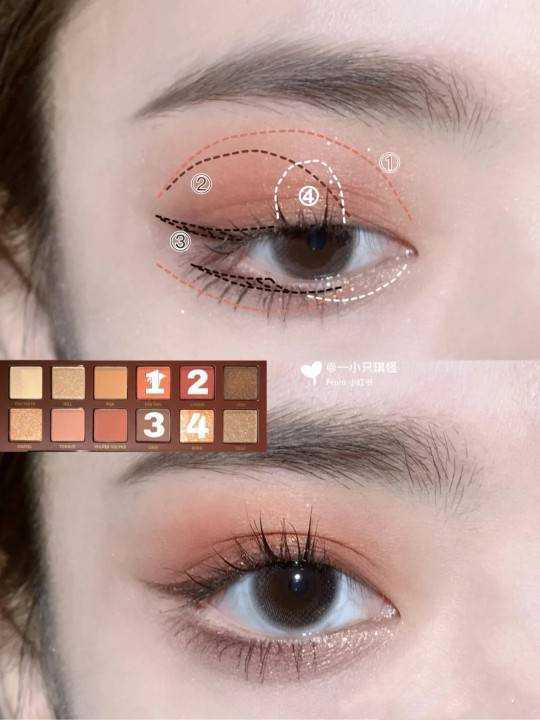 完美日记狐狸眼影盘教程 完美日记狐狸眼影盘教程