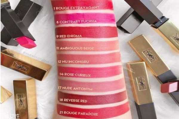 圣罗兰小金条哪个色号最火？小金条最火的色号