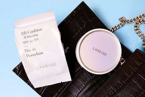 兰芝小白光气垫能当做粉饼来用吗？