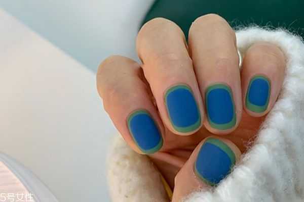 复古橘美甲教程，莫兰迪色丝绒美甲教程