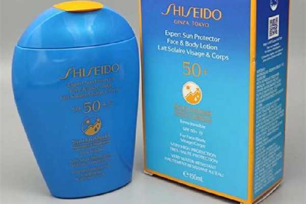 资生堂蓝胖子防晒霜可以用洗面奶洗掉吗