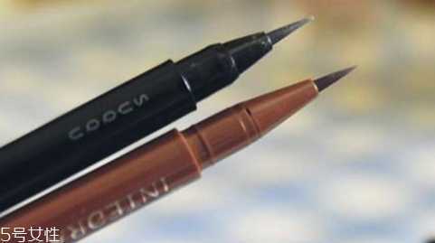 眉笔有几种笔头