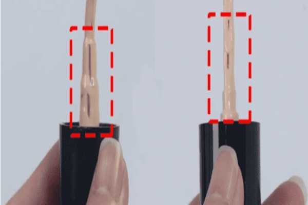 江原道粉底液吸管结构真假对比