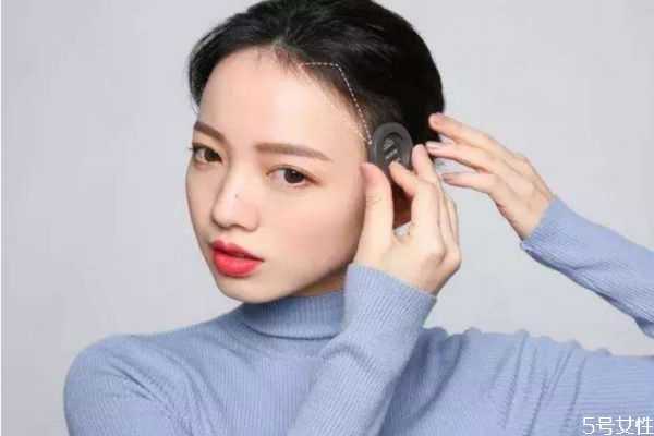 如何用眉粉当发际线粉用