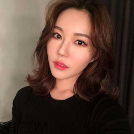 女生齐肩烫发图片大全