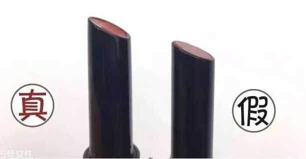 得鲜口红真假对比方法