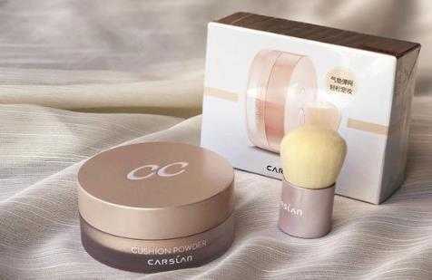 卡姿兰散粉外包装