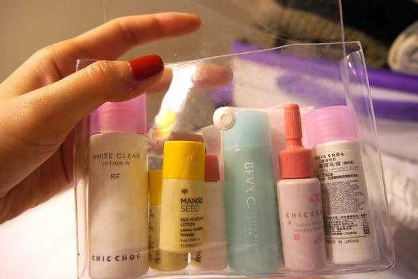 飞机上带化妆品