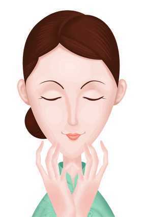 涂护肤品的正确手法