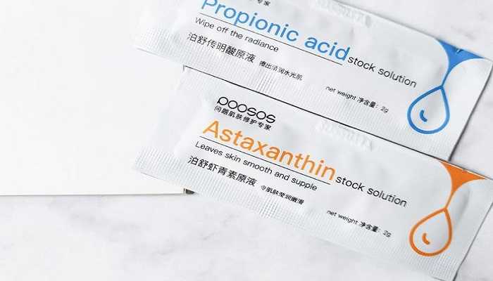 虾青素传明酸和水乳的顺序 虾青素传明酸和水乳的顺序