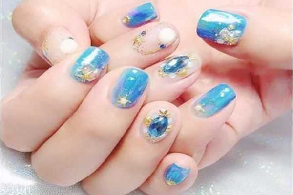 适合夏天的美甲 日系春夏美甲图片