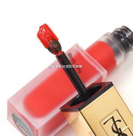 ysl圣罗兰哑光唇釉1号是什么颜色 ysl圣罗兰哑光唇釉1号试色