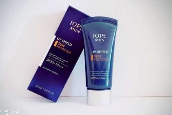 韩国男士防晒霜什么牌子好用