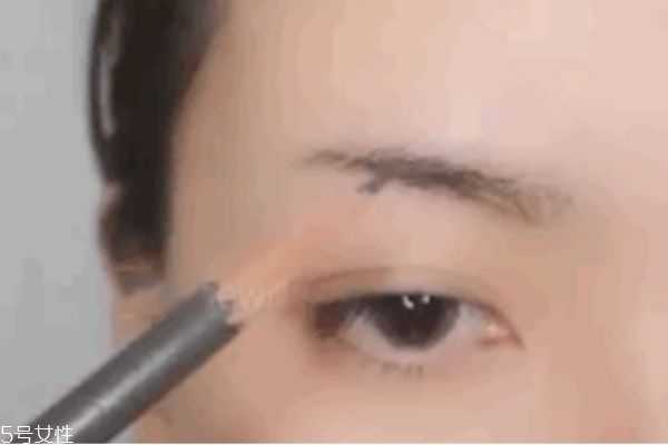 细长眉毛怎么画？细眉毛画法图解