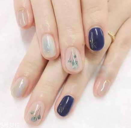 干花美甲有哪些？干花美甲图片大全