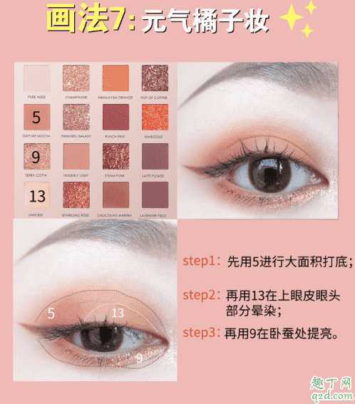 菲鹿儿16色眼影盘怎么搭配？菲鹿儿16色眼影盘教程