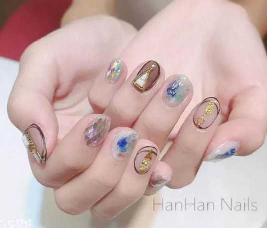 晕染美甲怎么做？梦幻星座美甲教程