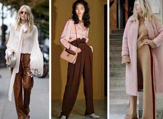 咖啡色裤子配什么颜色上衣好看