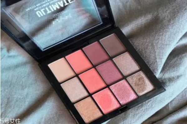 nyx12色眼影画法