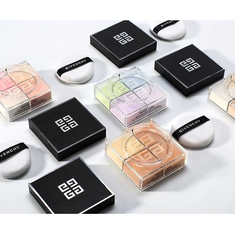 纪梵希四宫格散粉怎么用