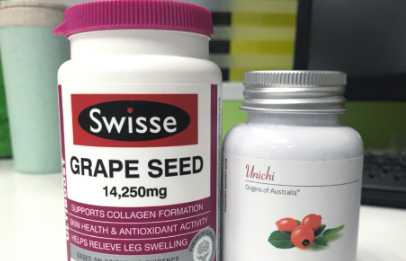 unichi玫瑰果和葡萄籽能一起服用吗 搭配功效翻倍