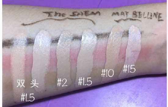得鲜和美宝莲遮瑕哪个好 the saem遮瑕液和美宝莲橡皮擦区别对比