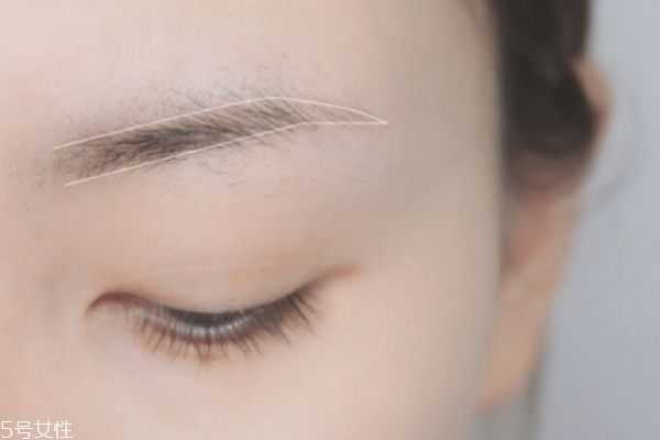 细长眉毛怎么画？细眉毛画法图解