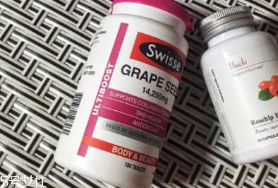 unichi玫瑰果和葡萄籽能一起服用吗 搭配功效翻倍