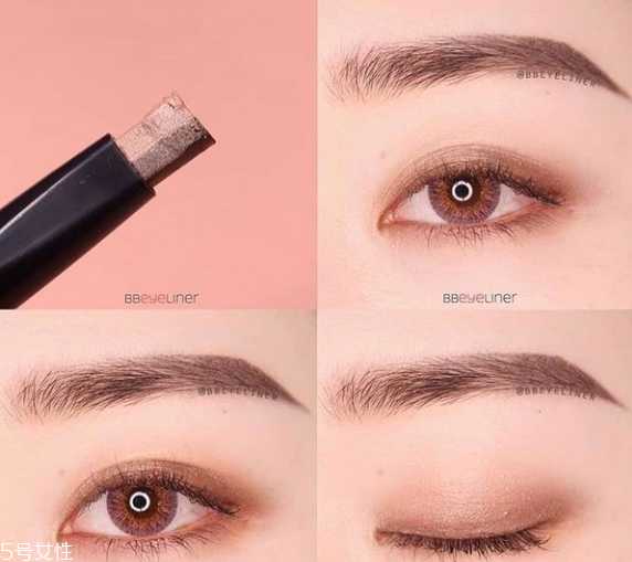 双色眼影怎么画？