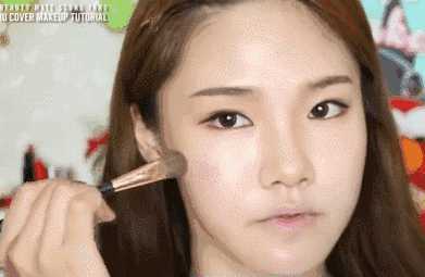 各种脸型腮红的画法图解