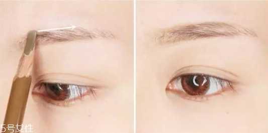 细长眉毛怎么画？细眉毛画法图解