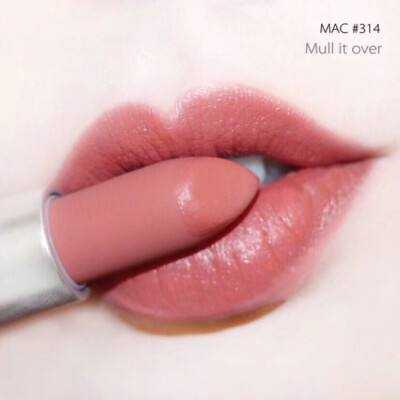 MAC水蜜桃314色口红试色分享 MAC水蜜桃314色口红试色分享