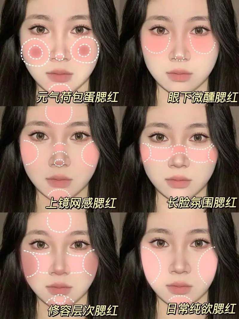 腮红怎么打才好看呢