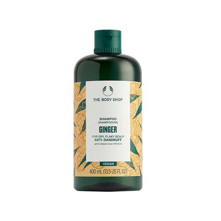 The Body Shop美体小铺生姜洗发水400ml 去屑洗发露 强韧发质控油蓬松洗头膏