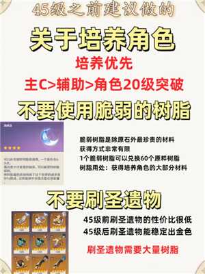 原神新手入门攻略 原神新手角色培养