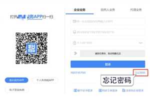 电子税务局登录不上怎么回事 电子税务局登录密码怎么查询