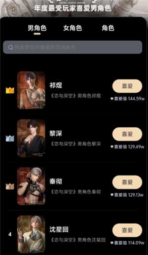 恋与深空男主介绍 恋与深空男主人气排名 恋与深空男主介绍 恋与深空男主人气排名