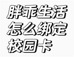 胖乖生活怎么绑定校园卡 胖乖生活怎么nfc 胖乖生活怎么绑定校园卡 胖乖生活怎么nfc