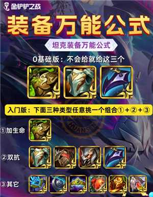 金铲铲之战装备怎么买 金铲铲之战装备合成表 金铲铲之战装备怎么买 金铲铲之战装备合成表