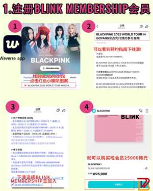 BLACKPINK2025世巡演唱会行程 BLACKPINK2025世巡什么时候抢票